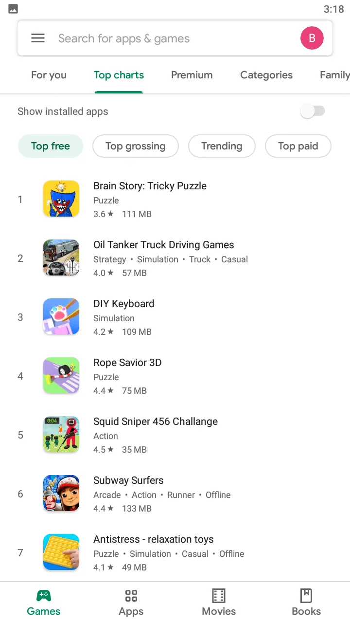 Google Play Store 28.3.18 2