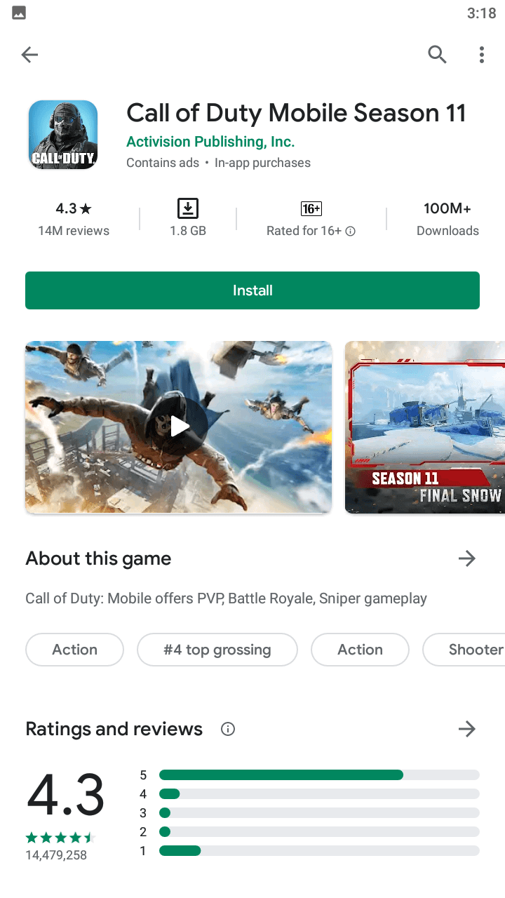 Google Play Store 32.8.18 4