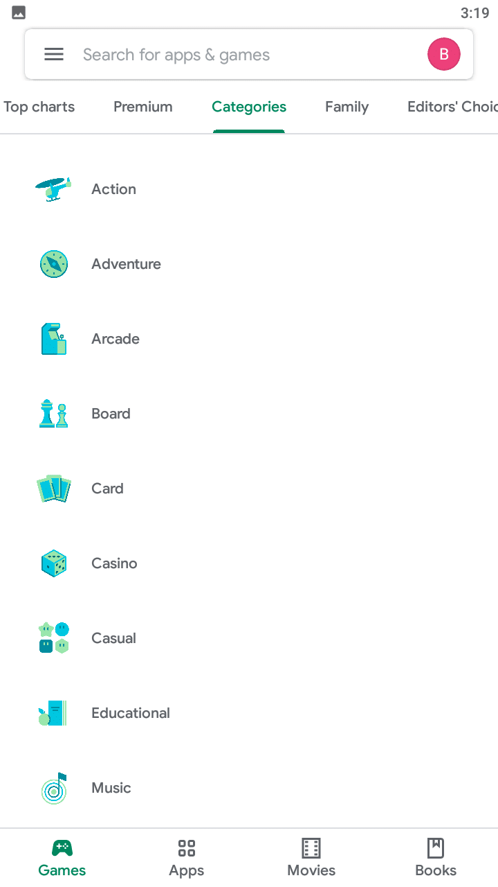 Google Play Store 38.2.27 5