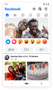Facebook Lite screenshot 2