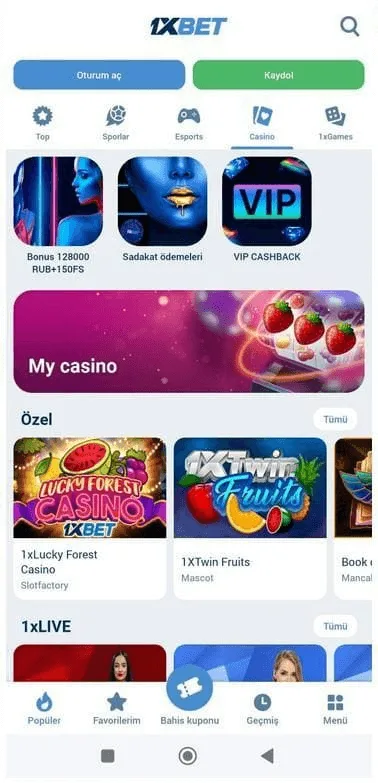 1xBet screenshot 4