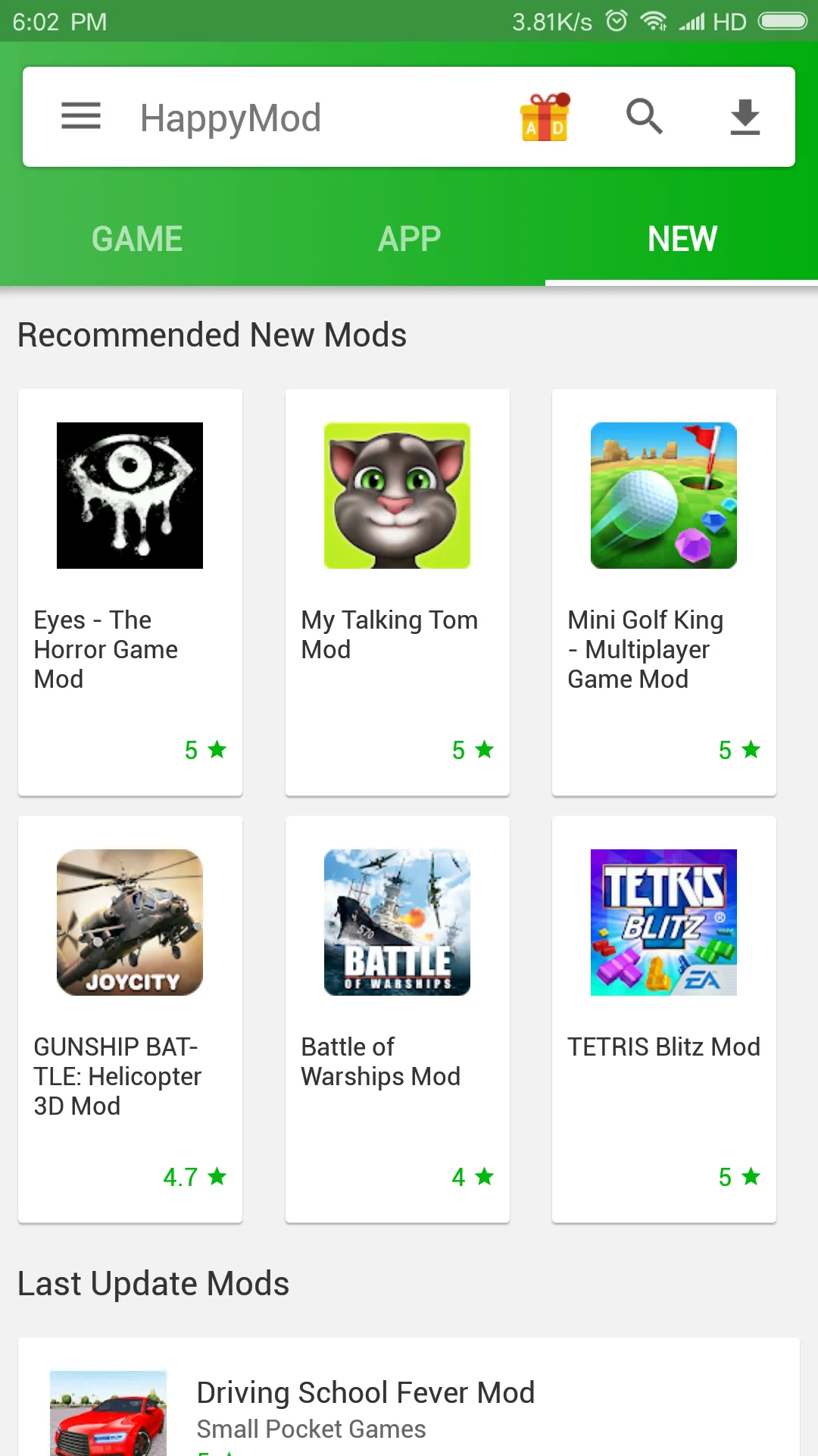 HappyMod screenshot 1
