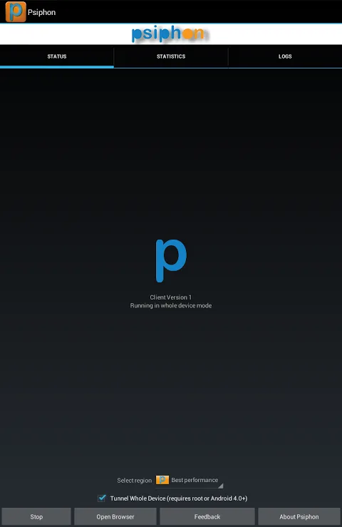 Psiphon screenshot 6