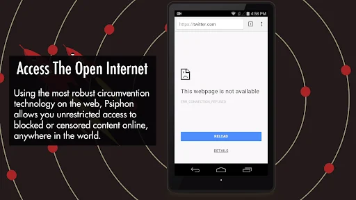 Psiphon screenshot 2
