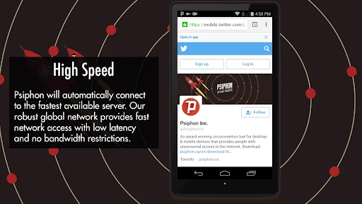 Psiphon screenshot 4