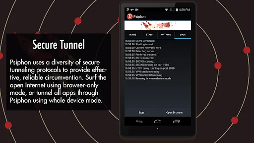 Psiphon screenshot 5