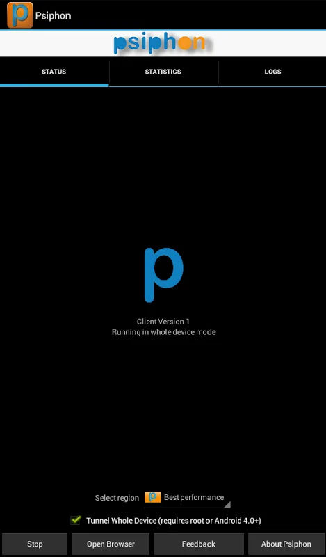 Psiphon screenshot 10