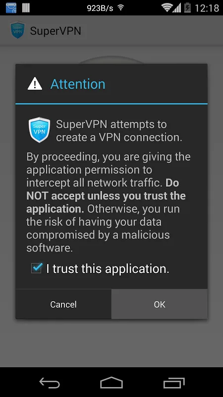SuperVPN Free VPN Client screenshot 5