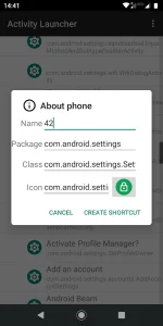 Activity Launcher screenshot 2