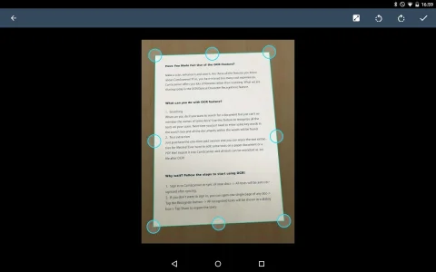 CamScanner screenshot 1