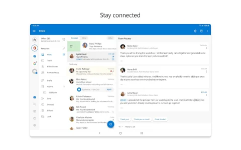 Microsoft Outlook screenshot 1