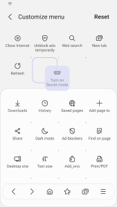 Samsung Internet Browser screenshot 5