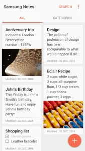 Samsung Notes screenshot 5