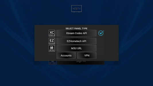 XCIPTV screenshot 1