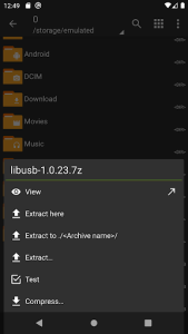 ZArchiver screenshot 7