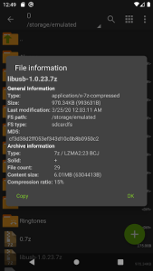ZArchiver screenshot 9