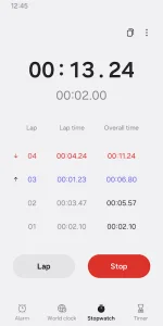 Samsung Clock screenshot 3