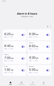 Samsung Clock screenshot 5