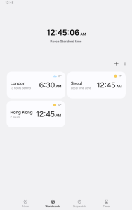 Samsung Clock screenshot 6