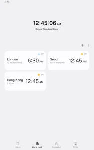 Samsung Clock screenshot 6