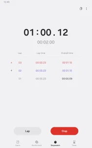 Samsung Clock screenshot 7