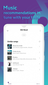 Mi Music screenshot 2