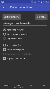 RAR screenshot 3