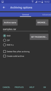 RAR screenshot 4