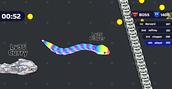 Snake Clash! screenshot 1