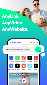 AnyLink XGet Video Downloader screenshot 1
