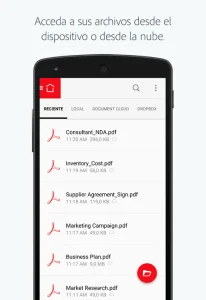 Adobe Acrobat Reader screenshot 1