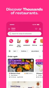foodpanda screenshot 2