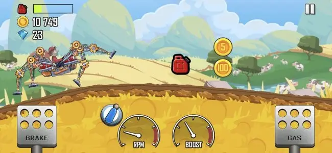 Hill Climb Racing screenshot 8
