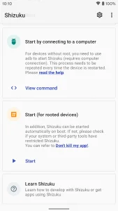 Shizuku screenshot 2