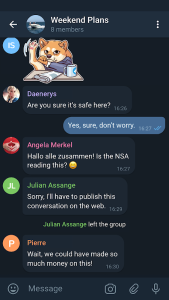 Telegram X screenshot 2