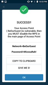 Wps Wpa Tester Premium screenshot 5